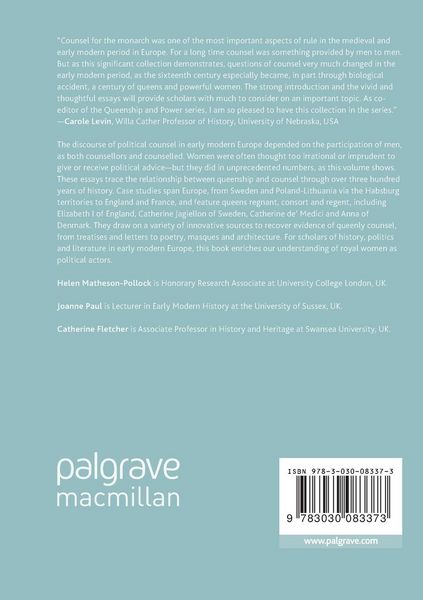 Produktbild: Queenship and Counsel in Early Modern Europe