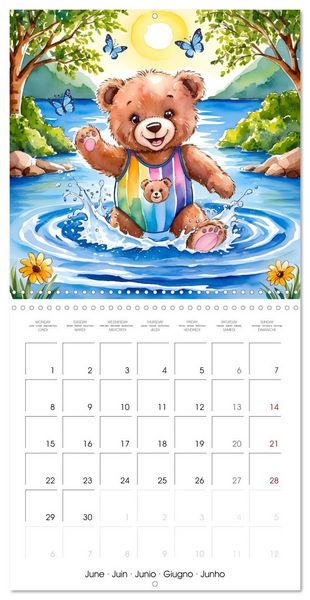 Produktbild: Mr. and Mrs. Fluff (Wall Calendar 2026 12 &times; 12 Inch) CALVENDO 12 Month Wall Calendar