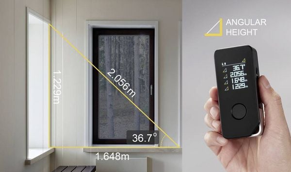 Produktbild: HOTO PRO Laser-Entfernungsmesser Bluetooth 50m