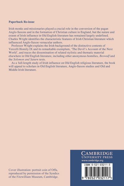 Produktbild: The Irish Tradition in Old English Literature