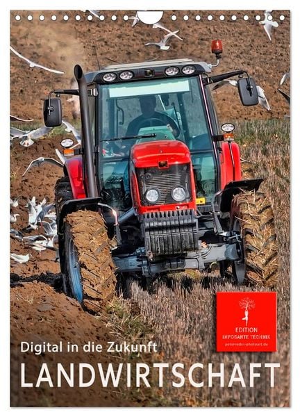 Produktbild: Landwirtschaft - digital in die Zukunft (Wandkalender 2026 DIN A4 hoch), CALVENDO Monatskalender