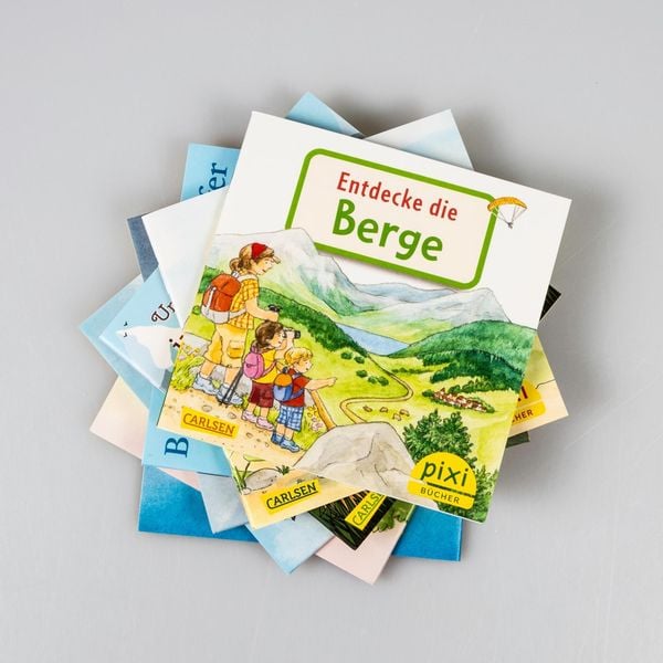 Produktbild: Pixi-8er-Set 301: Mit Pixi in den Bergen (8x1 Exemplar)