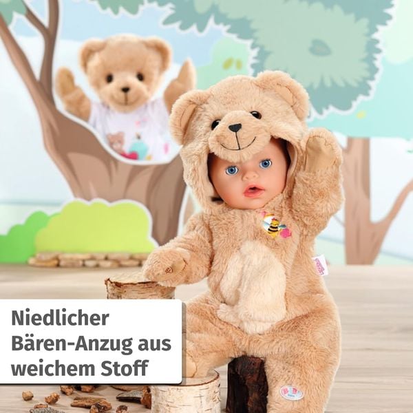 BABY born Bär Kuschelanzug 43cm
