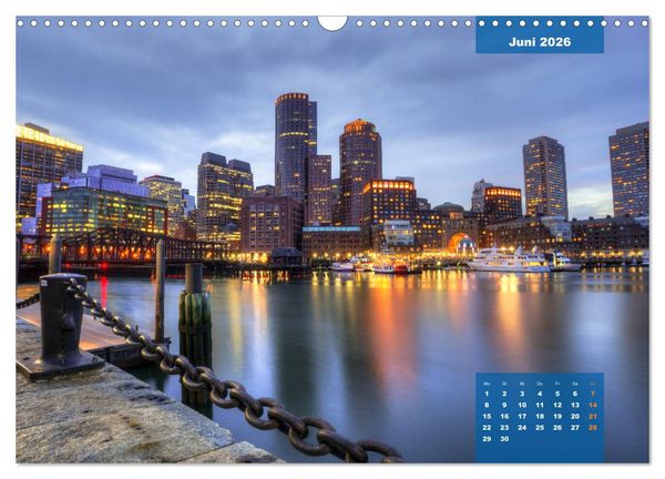 Produktbild: New England - Vielfalt einer Region (Wandkalender 2026 DIN A3 quer), CALVENDO Monatskalender
