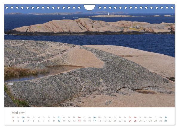 Produktbild: Bohusl&auml;n - Idyllische Sch&auml;renlandschaft an Schwedens Westk&uuml;ste (Wandkalender 2026 DIN A4 quer), CALVENDO Monatskalender