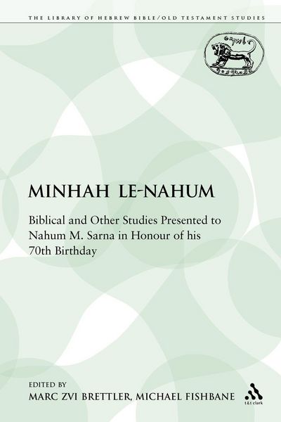 Produktbild: Minhah Le-Nahum