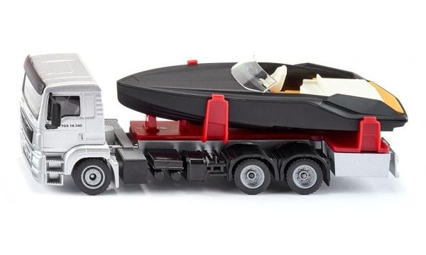 Siku 2715 MAN LKW mit Motorboot