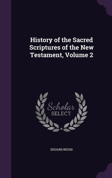 Produktbild: Hist Of The Sacred Scriptures