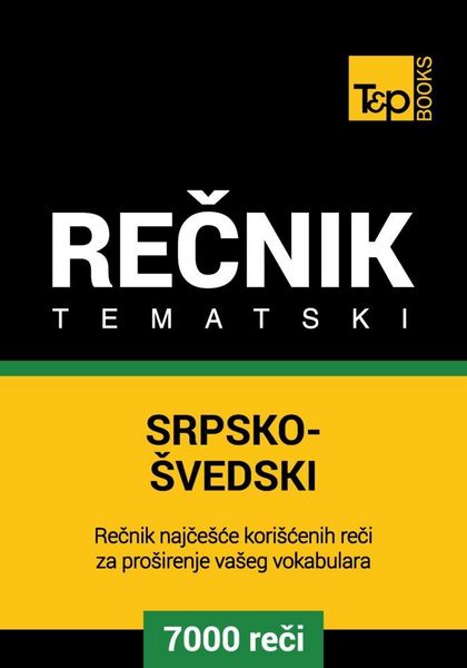 Produktbild: Srpsko-Svedski tematski recnik - 7000 korisnih reci