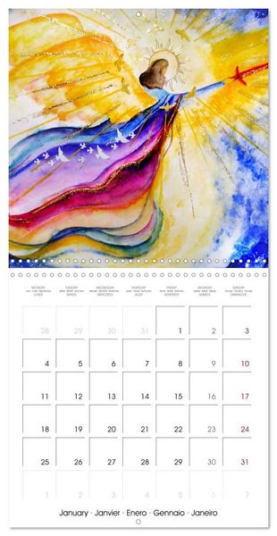 Produktbild: Angels for your soul (Wall Calendar 2027 12 &times; 12 Inch) CALVENDO 12 Month Wall Calendar