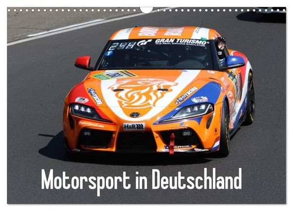 Motorsport in Deutschland (Wandkalender 2026 DIN A3 quer), CALVENDO Monatskalender