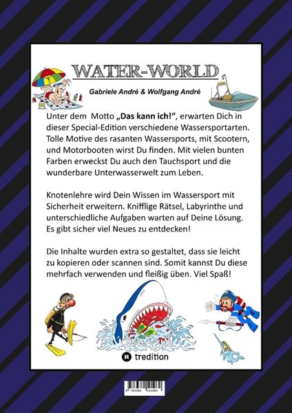 Produktbild: Craftbook - 200 Seiten Special-Edition - Rasanter Wassersport - Jetski - Motorboote - Knoten - Knifflige R&auml;tsel