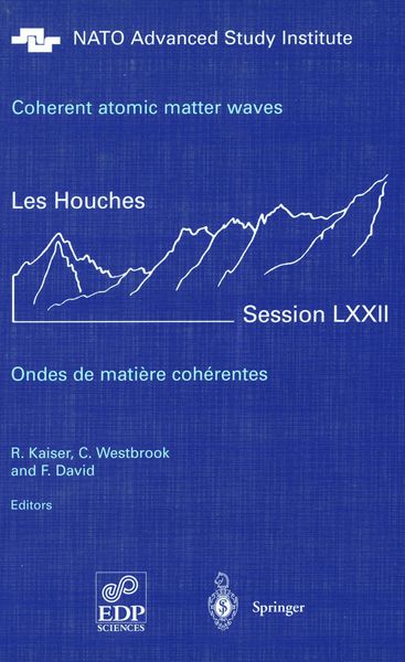 Produktbild: Coherent atomic matter waves - Ondes de matiere coherentes