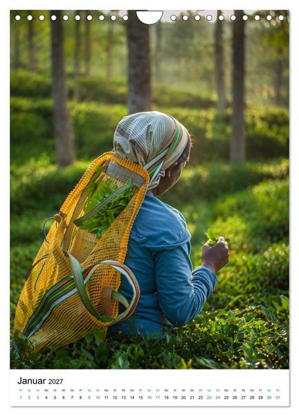 Produktbild: Erlebe Sri Lanka &ndash; Die Menschen hinter der Magie (Wandkalender 2027 DIN A4 hoch), CALVENDO Monatskalender