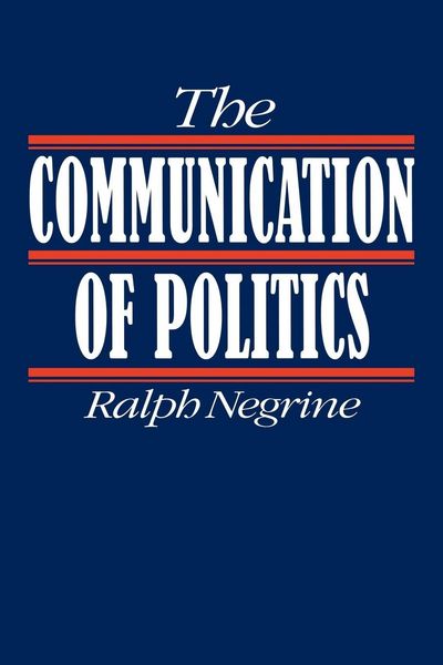 Produktbild: The Communication of Politics
