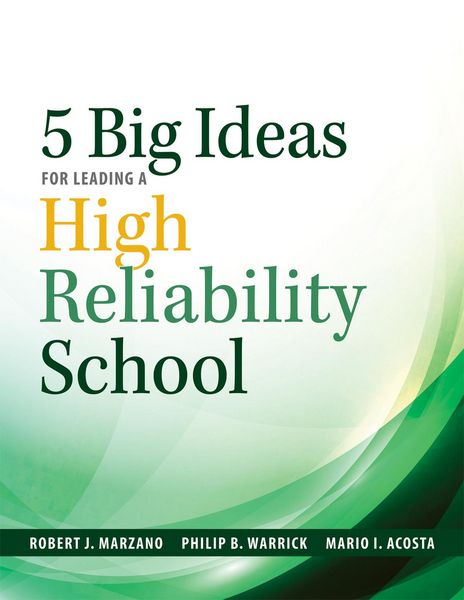 Produktbild: Five Big Ideas for Leading a High Reliability School