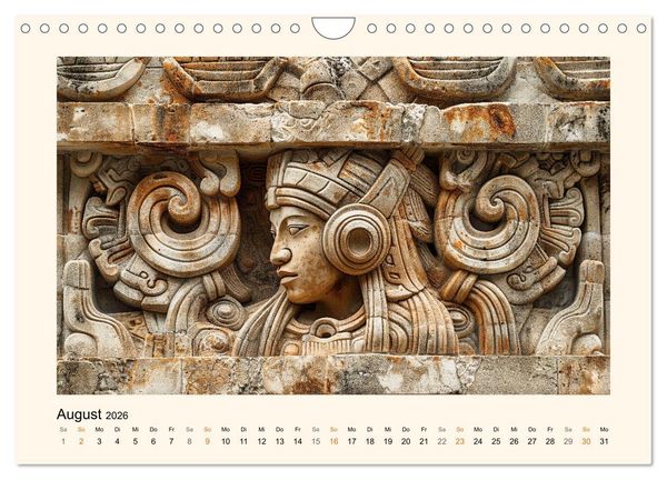 Produktbild: Die Maya und ihre Geheimnisse (Wandkalender 2026 DIN A4 quer), CALVENDO Monatskalender