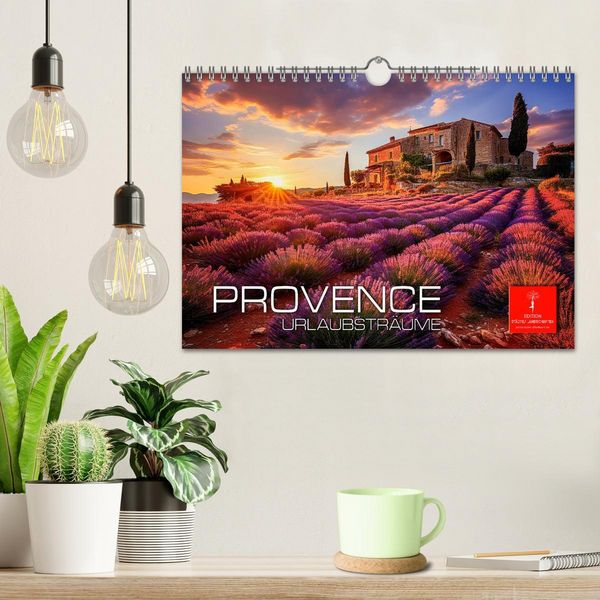 Produktbild: Provence Urlaubstr&auml;ume (Wandkalender 2026 DIN A4 quer), CALVENDO Monatskalender