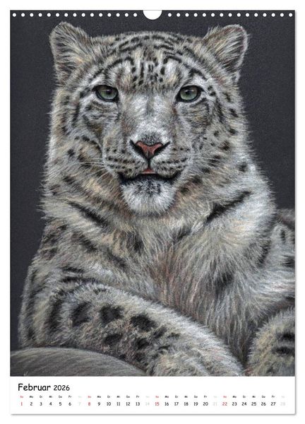 Produktbild: Wildlife Portraits (Wandkalender 2026 DIN A3 hoch), CALVENDO Monatskalender