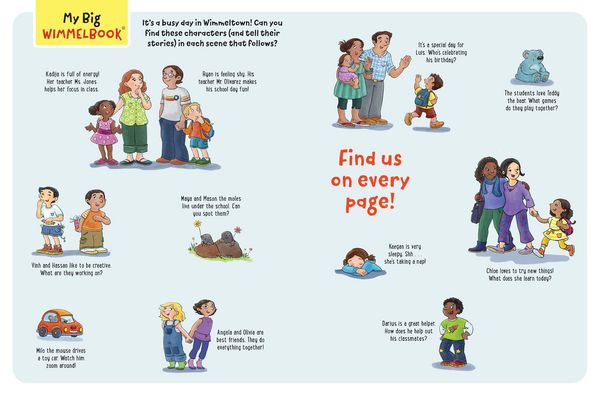 Produktbild: My Big Wimmelbook&reg;-A Day at School