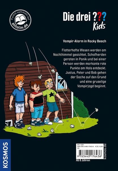 Produktbild: Die drei ??? Kids, 94, Falsche Vampire
