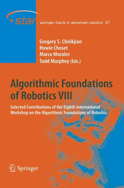Produktbild: Algorithmic Foundations of Robotics VIII