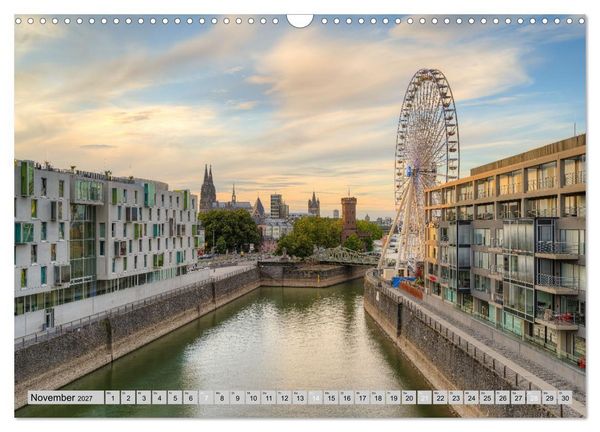 Produktbild: Wundersch&ouml;nes K&ouml;ln (Wandkalender 2027 DIN A3 quer), CALVENDO Monatskalender