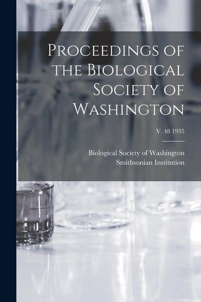 Produktbild: Proceedings of the Biological Society of Washington; v. 48 1935
