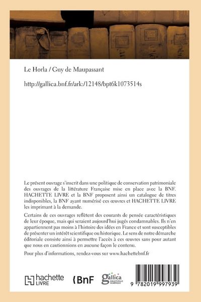Produktbild: Le Horla