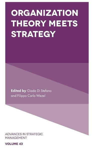 Produktbild: Organization Theory Meets Strategy