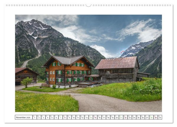 Produktbild: Sommer in den Bergen (hochwertiger Premium Wandkalender 2026 DIN A2 quer), Kunstdruck in Hochglanz
