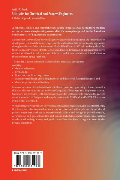Produktbild: Statistics for Chemical and Process Engineers