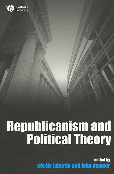 Produktbild: Republicanism Political Theory