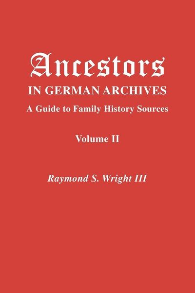 Produktbild: Ancestors in German Archives. Volume II
