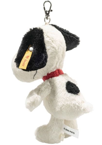 Steiff 024726 - Snoopy Anhänger, 15 cm, Plüsch-Hund aus der Comicserie Peanuts