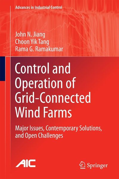 Produktbild: Control and Operation of Grid-Connected Wind Farms