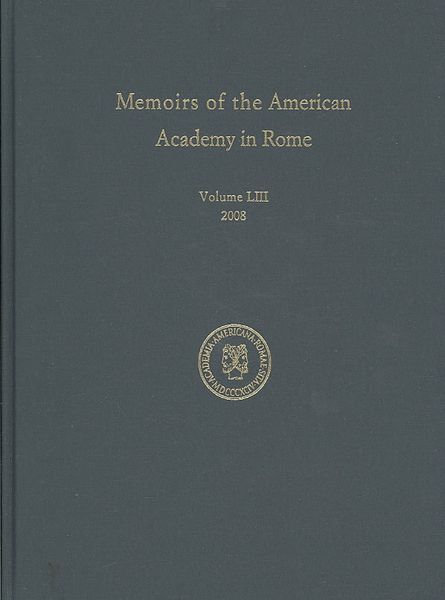 Produktbild: Memoirs of the American Academy in Rome v. 53