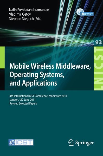 Produktbild: Mobile Wireless Middleware, Operating Systems, and Applications