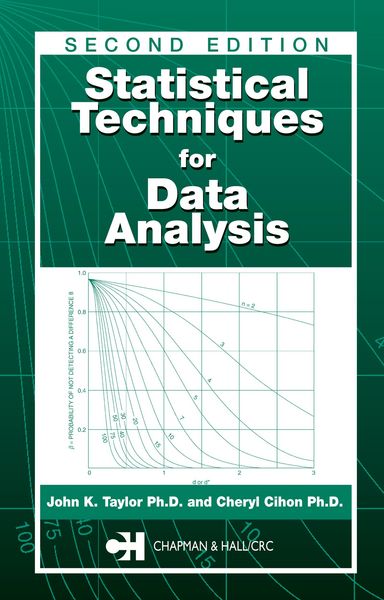 Produktbild: Statistical Techniques for Data Analysis
