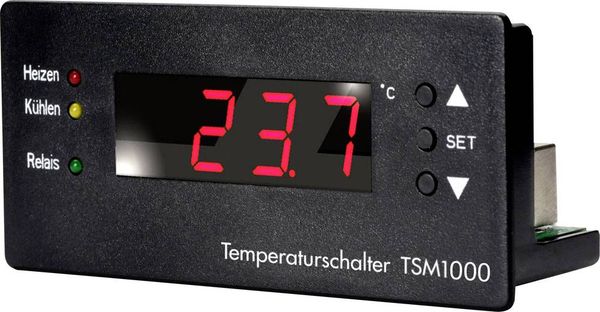 H-Tronic 1114470 TSM 1000 Temperaturschalter Baustein 12 V/DC -99 - 850°C