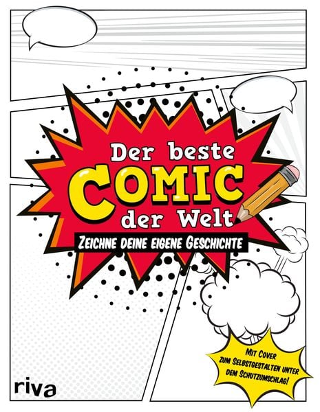 Der beste Comic der Welt – Mit Cover zum Selbstgestalten, Taschenbuch von , RIVA, 978-3-7423-1848-0