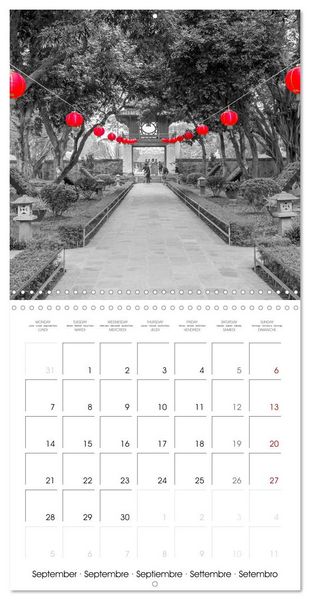 Produktbild: Red spots around the world (Wall Calendar 2026 12 &times; 12 Inch) CALVENDO 12 Month Wall Calendar