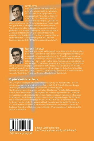Produktbild: Physikdidaktik in der Praxis
