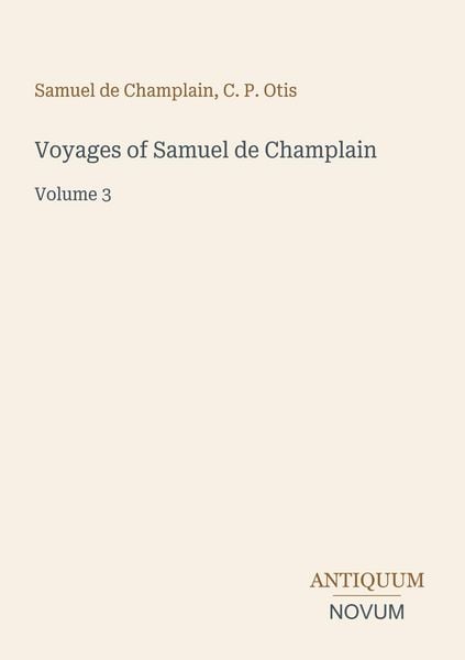 Produktbild: Voyages of Samuel de Champlain
