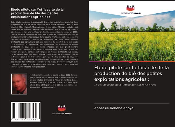 Produktbild: &Eacute;tude pilote sur l'efficacit&eacute; de la production de bl&eacute; des petites exploitations agricoles :