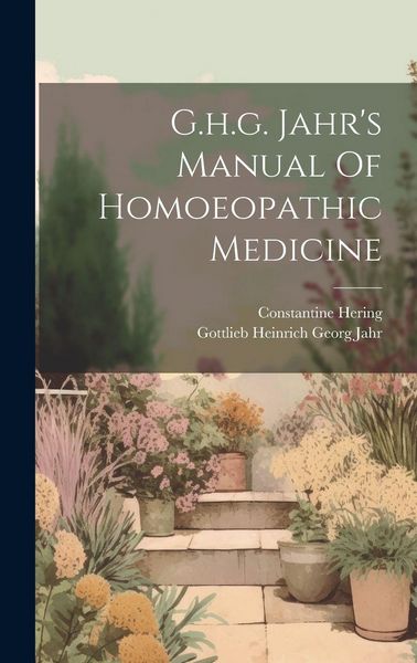 Produktbild: G.h.g. Jahr's Manual Of Homoeopathic Medicine