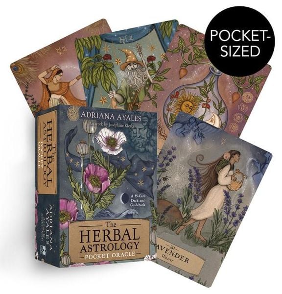 Produktbild: Ayales, A: Herbal Astrology Pocket Oracle