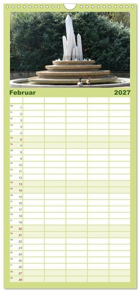 Produktbild: Familienplaner 2027 - Bad Sassendorf mit 5 Spalten (Wandkalender, 21 x 45 cm) CALVENDO