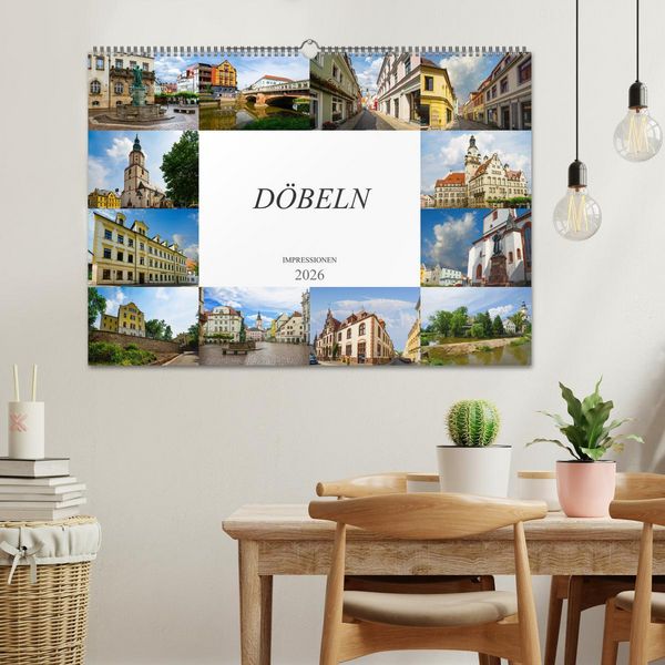 Produktbild: D&ouml;beln Impressionen (Wandkalender 2026 DIN A2 quer), CALVENDO Monatskalender