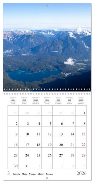 Produktbild: A Journey Through Germany (Wall Calendar 2026 12 &times; 12 Inch) CALVENDO 12 Month Wall Calendar